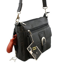 Compact Crossbody Locking Concealed Carry Purse