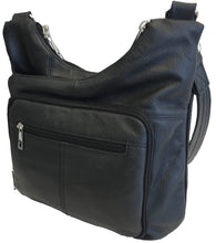 Genuine Leather Adjustable Crossbody Concealed Carry Purse