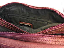 Concealed Carry Genuine Leather Crossbody Purse