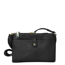 Leather Compact Genuine Concealed Carry Crossbody Purse