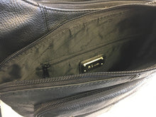 Genuine Leather Adjustable Crossbody Concealed Carry Purse