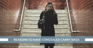 Reasons To Have Concealed Carry Bags