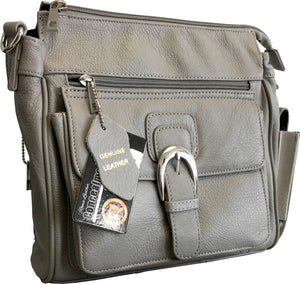 Compact Crossbody Locking Concealed Carry Purse