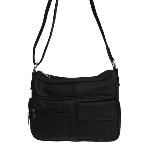 Genuine Leather Locking CCW Purse Ambidextrous