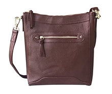Roma Leathers Genuine Leather Cross Body Concealed Carry Purse