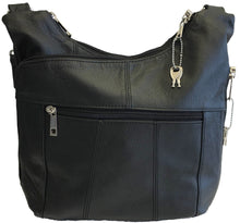 Genuine Leather Adjustable Crossbody Concealed Carry Purse