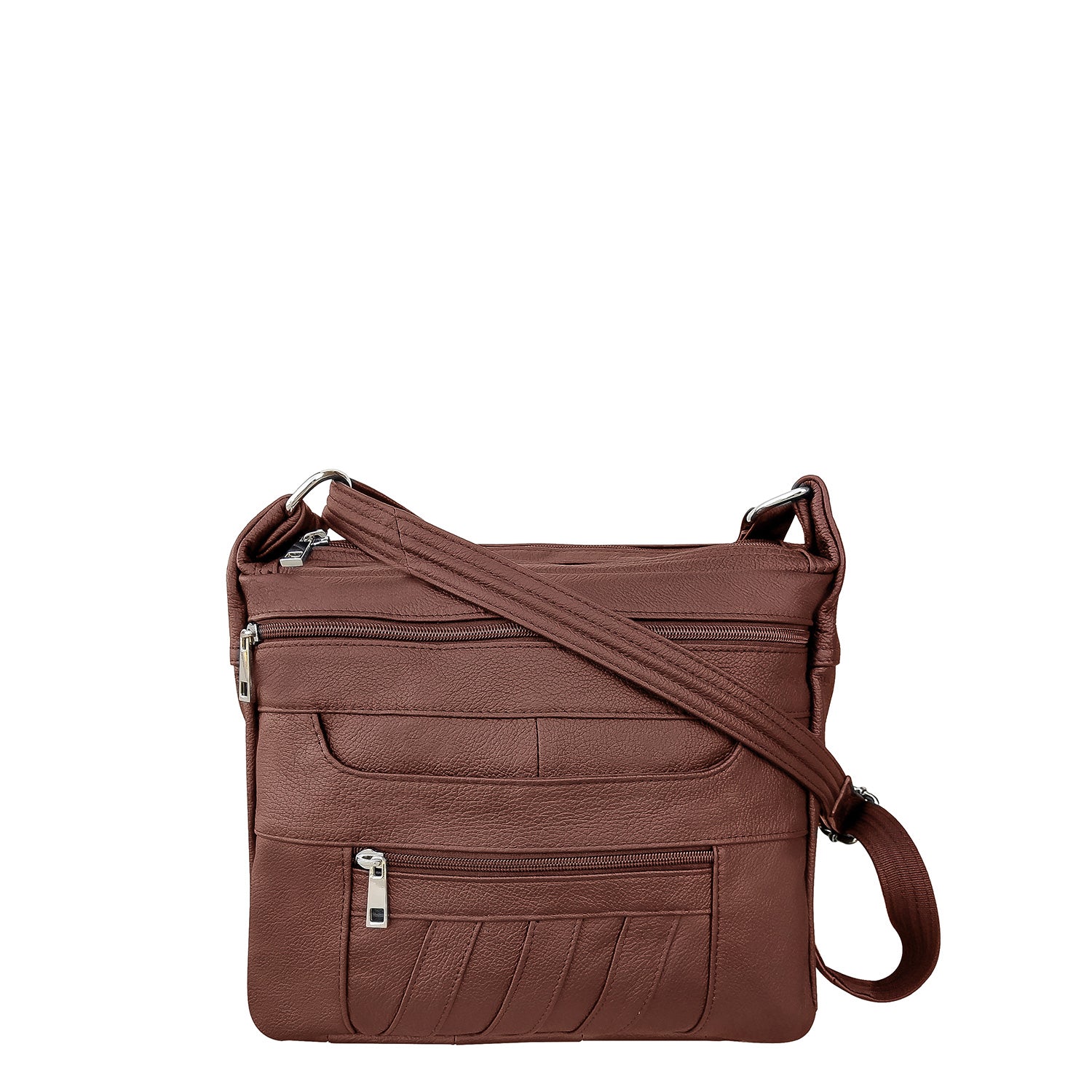 Toledo Genuine Leather Small Crossbody Bag/Messenger Bag with Multiple –  HIDESIGN